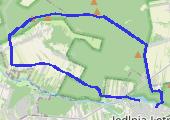 Trasa z dnia 2014-04-13 08:03 - mapa trasy gps - bieganie