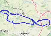 Trasa z dnia 2014-04-13 14:37 - mapa trasy gps - rower trekkingowy