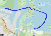 Trasa z dnia 2014-04-13 13:51 - mapa trasy gps - łódź