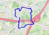 Trasa z dnia 2014-04-13 20:18 - mapa trasy gps - marsz