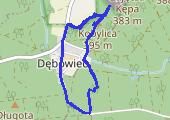 Na Kobylicę - mapa trasy gps - marsz