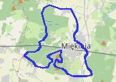 Trasa z dnia 2014-04-13 13:05 - mapa trasy gps - rower górski