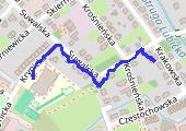 Trasa z dnia 2014-04-15 16:36 - mapa trasy gps - marsz