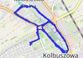 Trasa z dnia 2014-04-16 20:50 - mapa trasy gps - bieganie