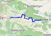 Słońce Regionu 2 dzień - mapa trasy gps - rower trekkingowy
