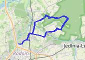 Trasa z dnia 2012-08-08 18:39 - mapa trasy gps - rower trekkingowy