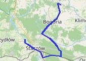 Słońce Regionu 4 dzień  - mapa trasy gps - rower trekkingowy