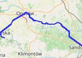Słońce Regionu 5 dzień  - mapa trasy gps - rower trekkingowy