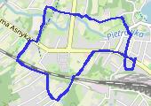 Trasa z dnia 2014-04-16 21:39 - mapa trasy gps - marsz