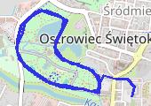 Trasa z dnia 2014-04-19 13:45 - mapa trasy gps - bieganie