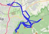Trasa z dnia 2014-04-19 17:59 - mapa trasy gps - motocykl