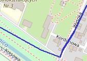 Trasa z dnia 2014-04-20 18:19 - mapa trasy gps - bieganie