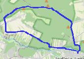Trasa z dnia 2014-04-21 07:38 - mapa trasy gps - bieganie