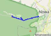 Trasa z dnia 2014-04-21 15:50 - mapa trasy gps - wędrówka