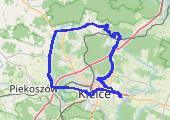 Trasa z dnia 2014-04-21 16:19 - mapa trasy gps - rower trekkingowy