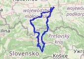 Trasa z dnia 2014-04-21 17:51 - mapa trasy gps - motocykl