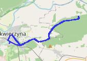 2014-01-05-01 - mapa trasy gps - rower górski