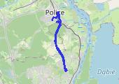 Police-->Neringa-->Police - mapa trasy gps - rower górski