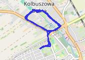 Trasa z dnia 2014-04-23 20:03 - mapa trasy gps - bieganie
