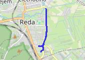 Trasa z dnia 2014-04-24 18:59 - mapa trasy gps - bieganie