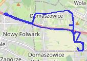 Trasa z dnia 2014-04-24 20:16 - mapa trasy gps - rower trekkingowy