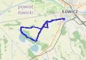 Trasa z dnia 2012-08-12 13:25 - mapa trasy gps - rower trekkingowy