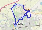 Trasa z dnia 2014-04-25 16:40 - mapa trasy gps - nordic walking