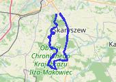 Trasa z dnia 2012-08-12 18:20 - mapa trasy gps - rower trekkingowy