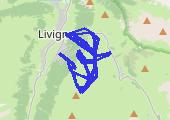 Trasa z dnia 2014-04-20 14:19 - mapa trasy gps - narty