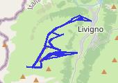 Trasa z dnia 2014-04-24 14:10 - mapa trasy gps - narty