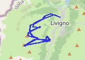 Trasa z dnia 2014-04-25 12:01 - mapa trasy gps - narty