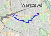 Trasa z dnia 2014-04-27 11:44 - mapa trasy gps - rower górski