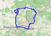 Trasa z dnia 2014-04-27 16:47 - mapa trasy gps - rower trekkingowy