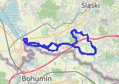 PO DŁUGIEJ PRZERWIE... - mapa trasy gps - rower górski