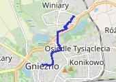 Trasa z dnia 2014-04-27 15:33 - mapa trasy gps - rower górski