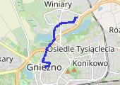 Trasa z dnia 2014-04-27 16:50 - mapa trasy gps - rower górski