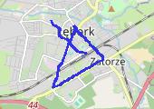 Trasa z dnia 2014-04-27 05:26 - mapa trasy gps - marsz