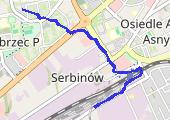 Marsz - mapa trasy gps - marsz