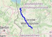 Trasa z dnia 2014-04-25 12:39 - mapa trasy gps - samochód