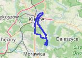 Trasa z dnia 2014-04-29 17:53 - mapa trasy gps - rower górski