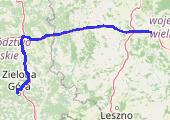 Trasa z dnia 2014-04-29 15:03 - mapa trasy gps - samochód