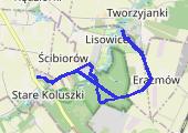 Trasa z dnia 2014-04-29 21:09 - mapa trasy gps - bieganie