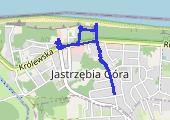 Trasa z dnia 2014-05-01 15:40 - mapa trasy gps - spacer