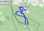 Trasa z dnia 2014-05-01 16:24 - mapa trasy gps - rower górski