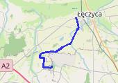 Trasa z dnia 2014-05-01 12:04 - mapa trasy gps - rower górski