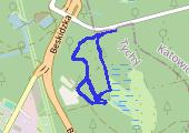 Rozpoznanie terenu - mapa trasy gps - marsz