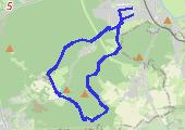 Geocaching - mapa trasy gps - rower górski