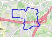 Trasa z dnia 2014-05-02 20:30 - mapa trasy gps - marsz