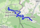 Trasa z dnia 2014-05-02 17:26 - mapa trasy gps - rower górski