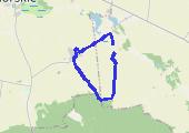 Trasa z dnia 2014-04-19 15:09 - mapa trasy gps - rower górski